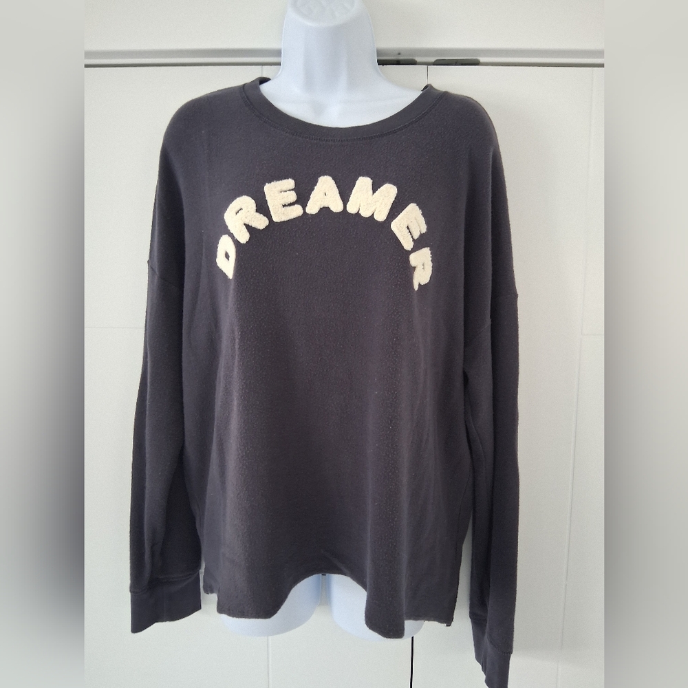 American Eagle/ Dreamer Navy Blue Sweater/ Long Sleeved/ Size US XL - Picture 3 of 12